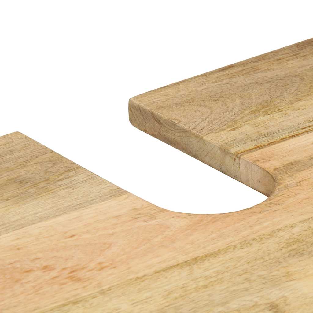 Set Mobili da Bagno 4 pz in Legno Massello di Mango