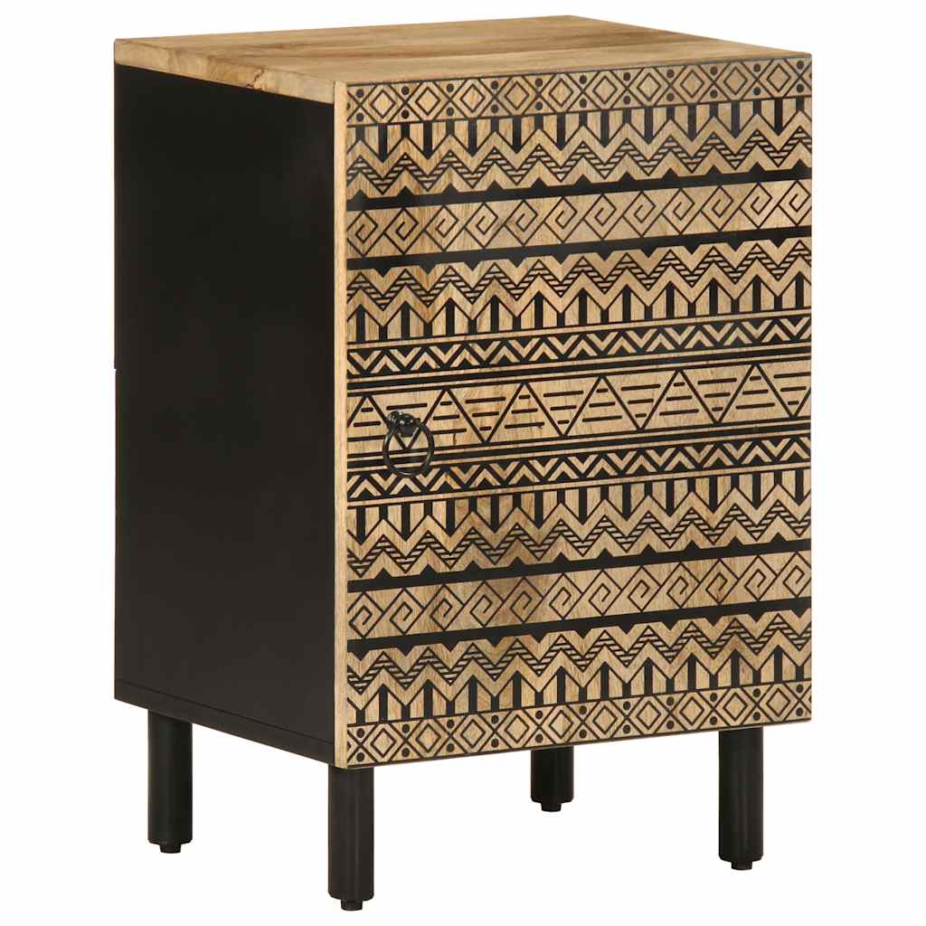 Set Mobili da Bagno 4 pz in Legno Massello di Mango