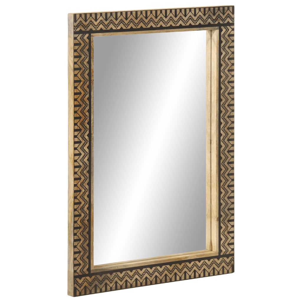 Set Mobili da Bagno 4 pz in Legno Massello di Mango