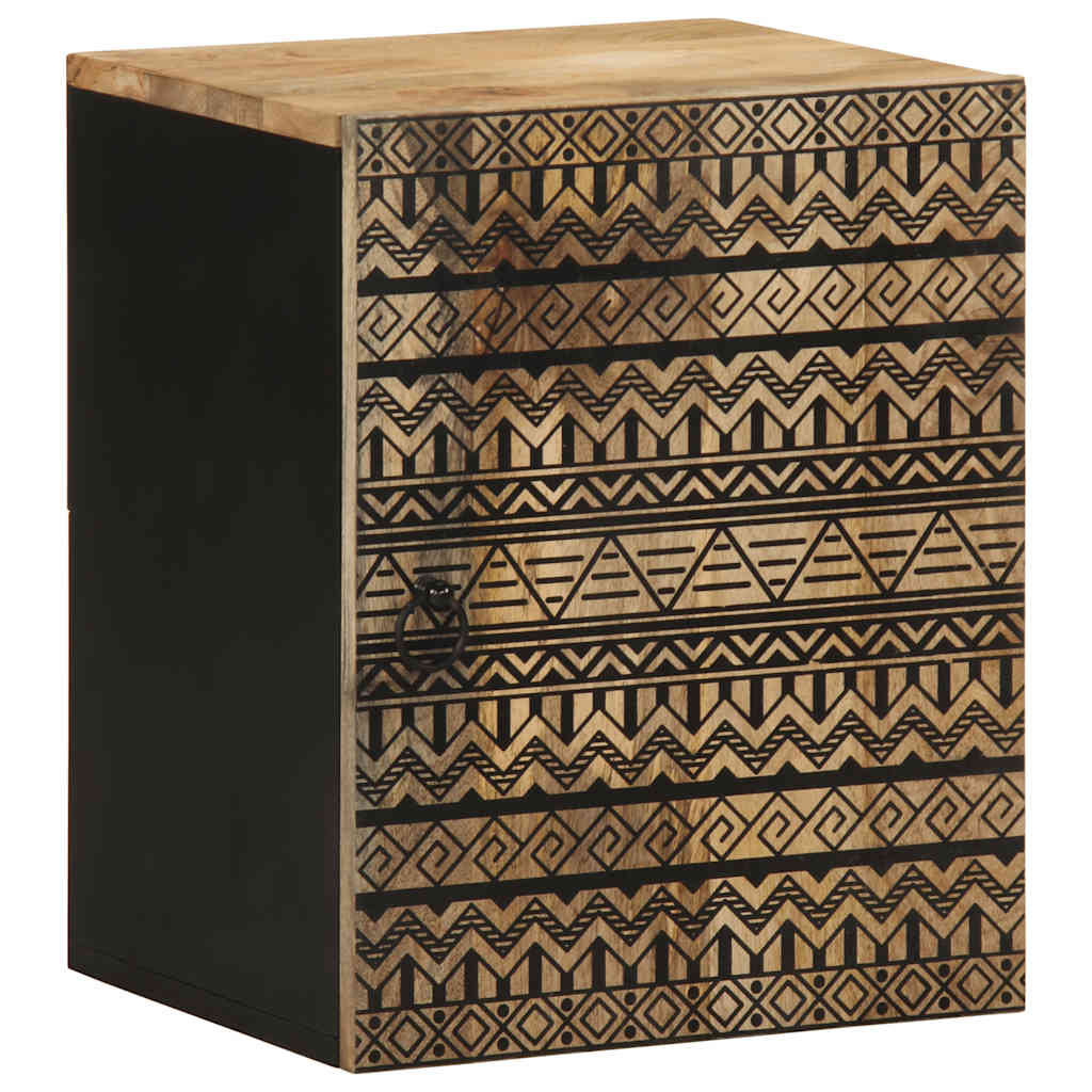 Set Mobili da Bagno 5 pz in Legno Massello di Mango