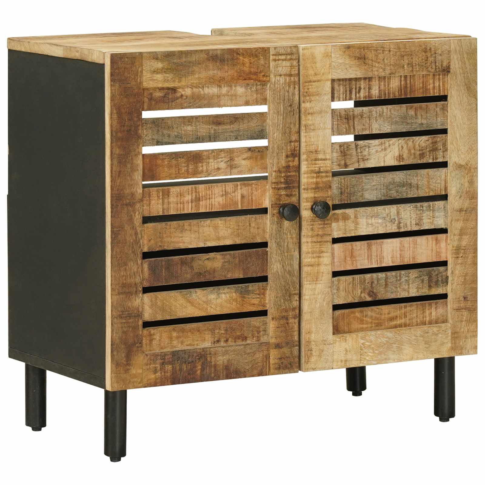 Set di Armadi da Bagno 4 pz Naturale 38 x 33 x 160 cm | homemem39