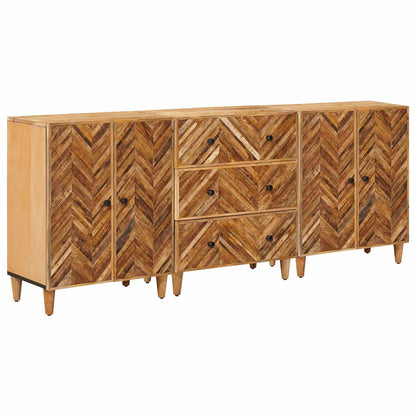 Armadi di Stoccaggio 3 pcs Marrone 60 x 33,5 x 75 cm | homemem39