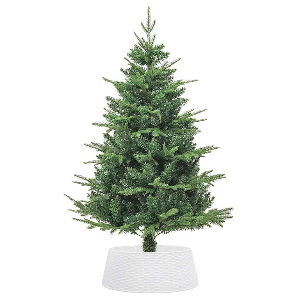 Gonna per Albero di Natale Bianca Ø65x23 cm in Plastica