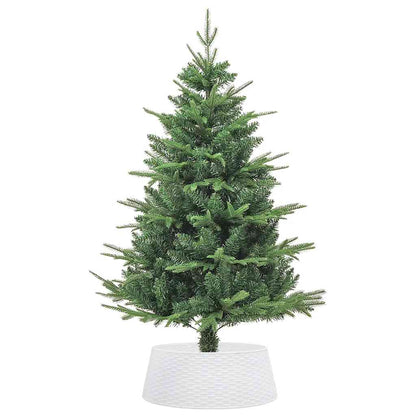 Gonna per Albero di Natale Bianca Ø65x23 cm in Plastica