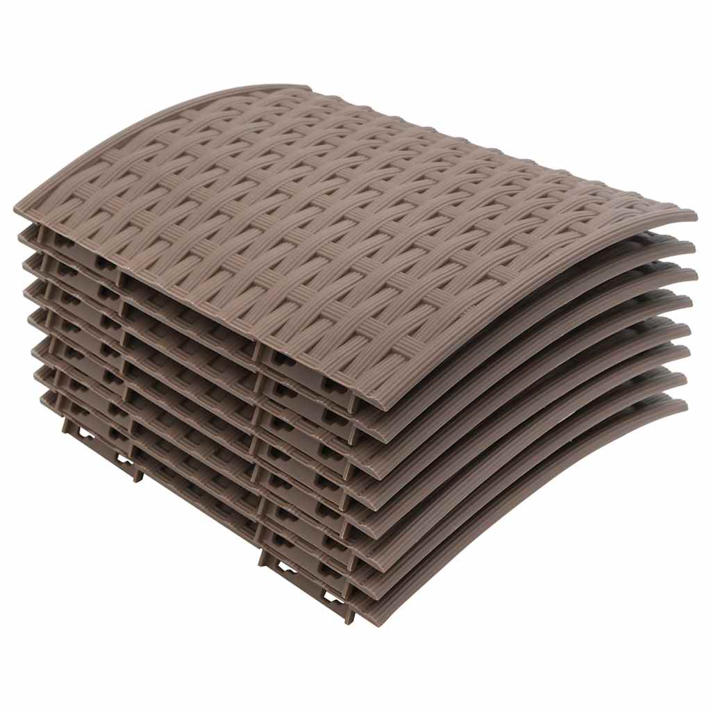 Gonna per Albero di Natale Marrone Ø65x23 cm in Plastica