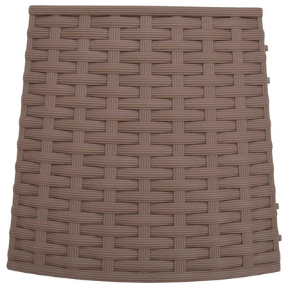 Gonna per Albero di Natale Marrone Ø65x23 cm in Plastica