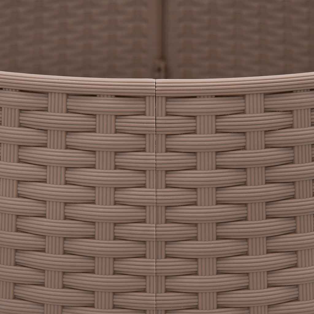 Gonna per Albero di Natale Marrone Ø65x23 cm in Plastica