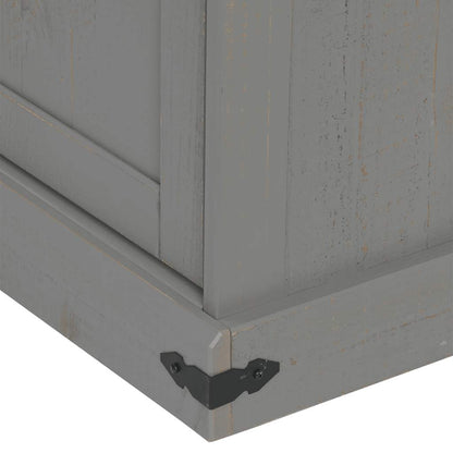 Mobile Porta TV HALDEN 2 Ante Scorrevoli Grigio 150x40x60 cm - homemem39