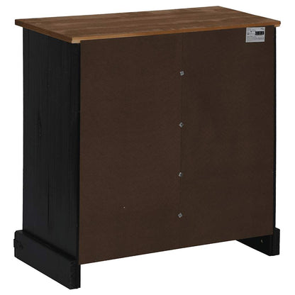 Credenza HALDEN con Anta Scorrevole 80x40x80 cm Legno Massello - homemem39