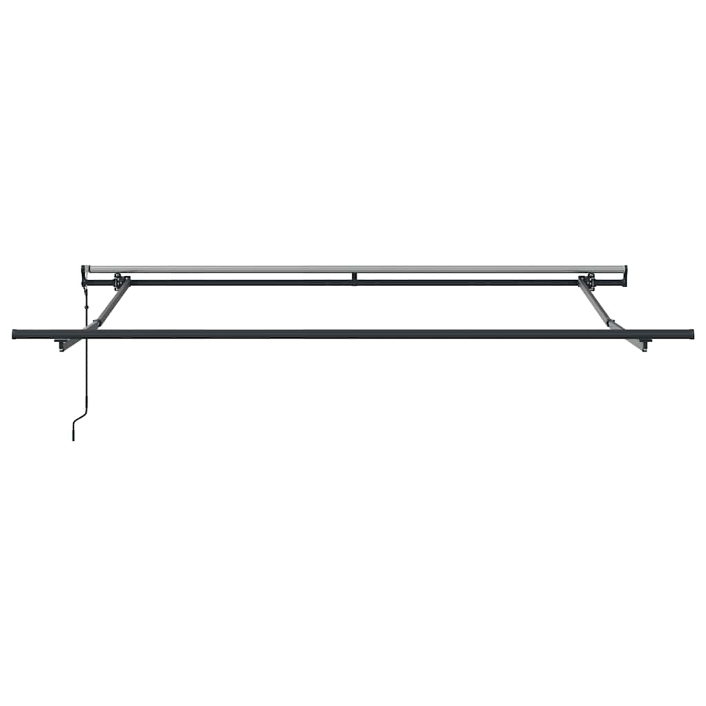 Tenda da Sole Retrattile Automatica Marrone 300x250 cm