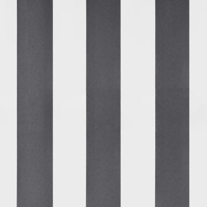 Tenda Retrattile Automatica Antracite e Bianco 350x250 cm - homemem39