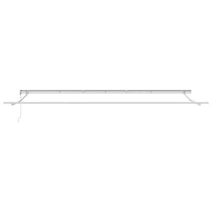 Tenda Sole Retrattile Automatica 600x300 cm Antracite e Bianco