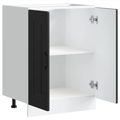 Mobile base lavello Kalmar Nero 60x46x81,5 cm in Truciolato | homemem39