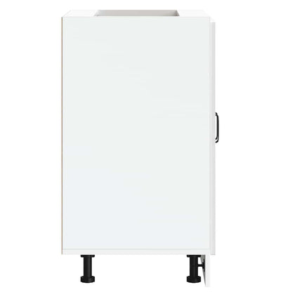 Mobile base lavello Kalmar Bianco Lucido 60x46x81,5 cm