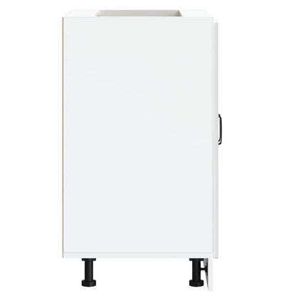 Mobile base lavello Kalmar Bianco Lucido 60x46x81,5 cm