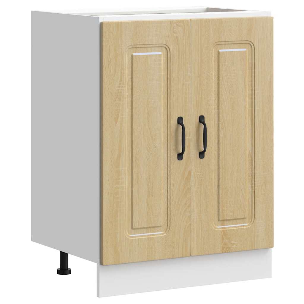 Mobile base lavello Kalmar Rovere Sonoma 60x46x81,5 cm | homemem39