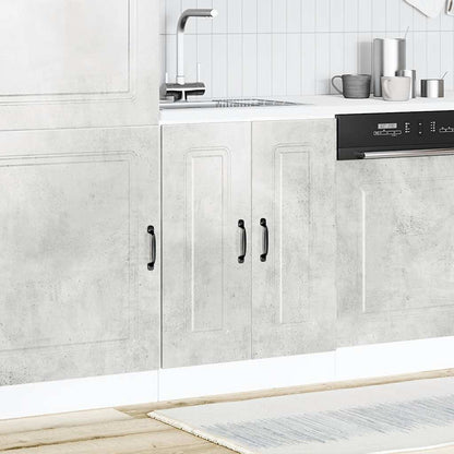 Mobile base lavello Kalmar Grigio Cemento 60x46x81,5 cm
