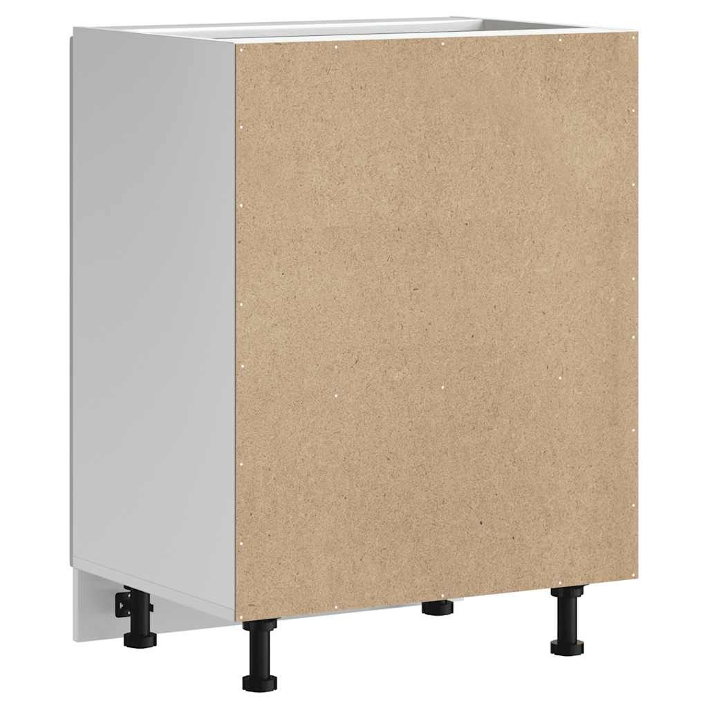 Mobile base lavello Kalmar Grigio Cemento 60x46x81,5 cm | homemem39