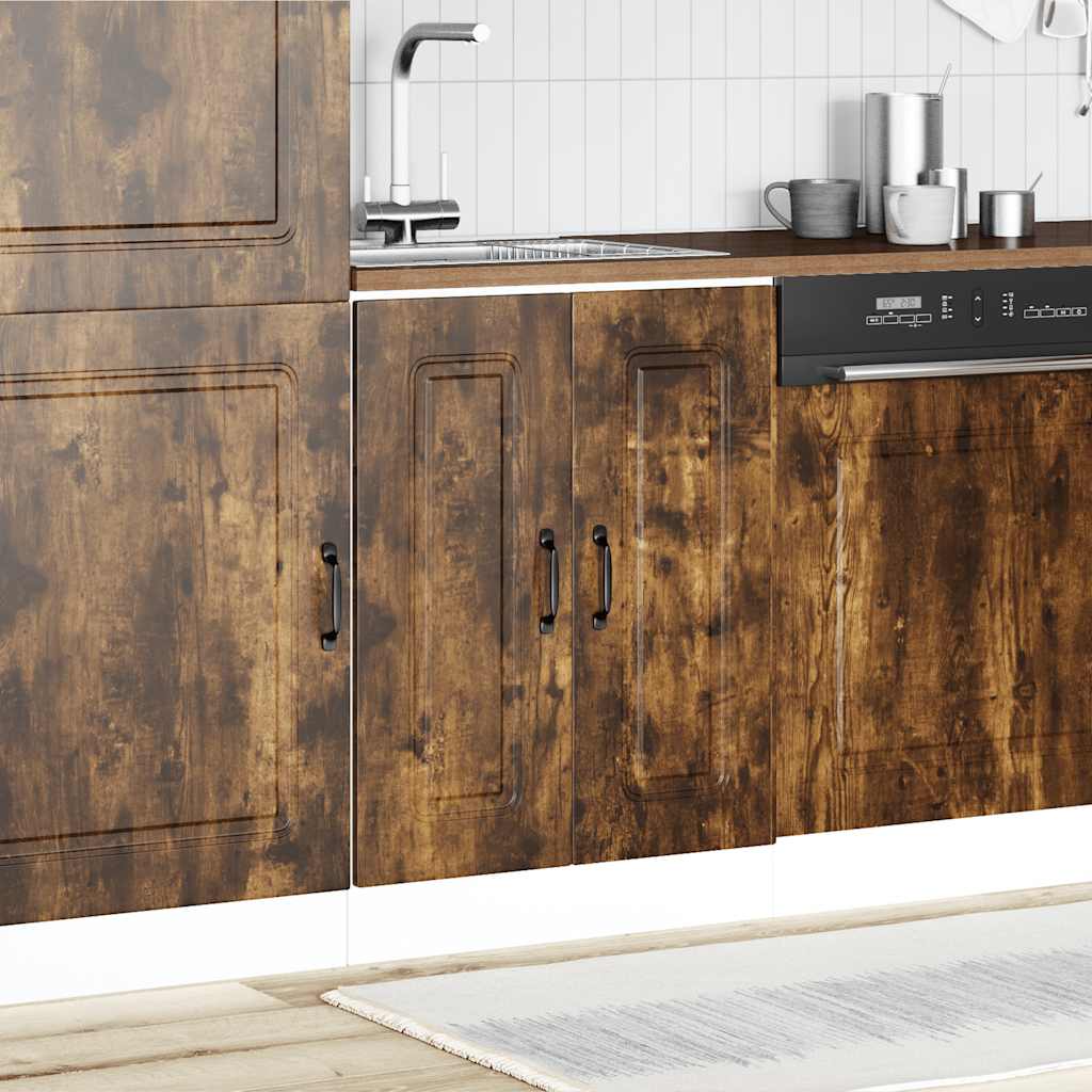 Mobile base lavello Kalmar Rovere Fumo 60x46x81,5 cm Truciolato