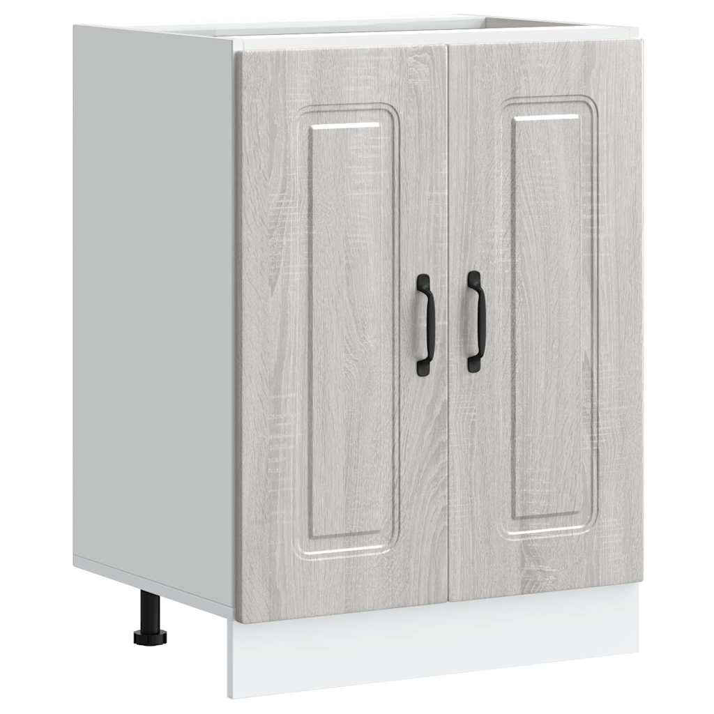 Mobile base lavello Kalmar Grigio Sonoma 60x46x81,5 cm
