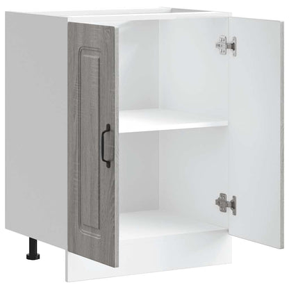 Mobile base lavello Kalmar Grigio Sonoma 60x46x81,5 cm - homemem39