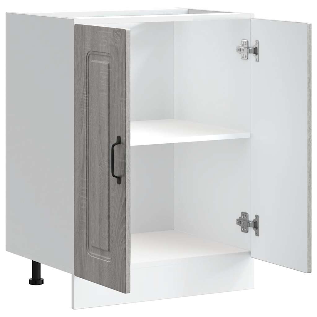 Mobile base lavello Kalmar Grigio Sonoma 60x46x81,5 cm