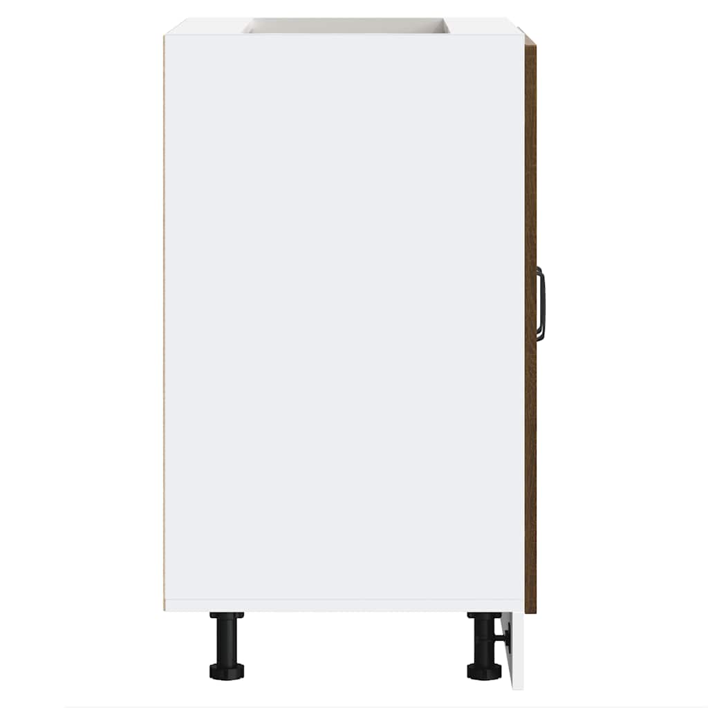 Mobile base lavello Kalmar Rovere Marrone 60x46x81,5 cm - homemem39