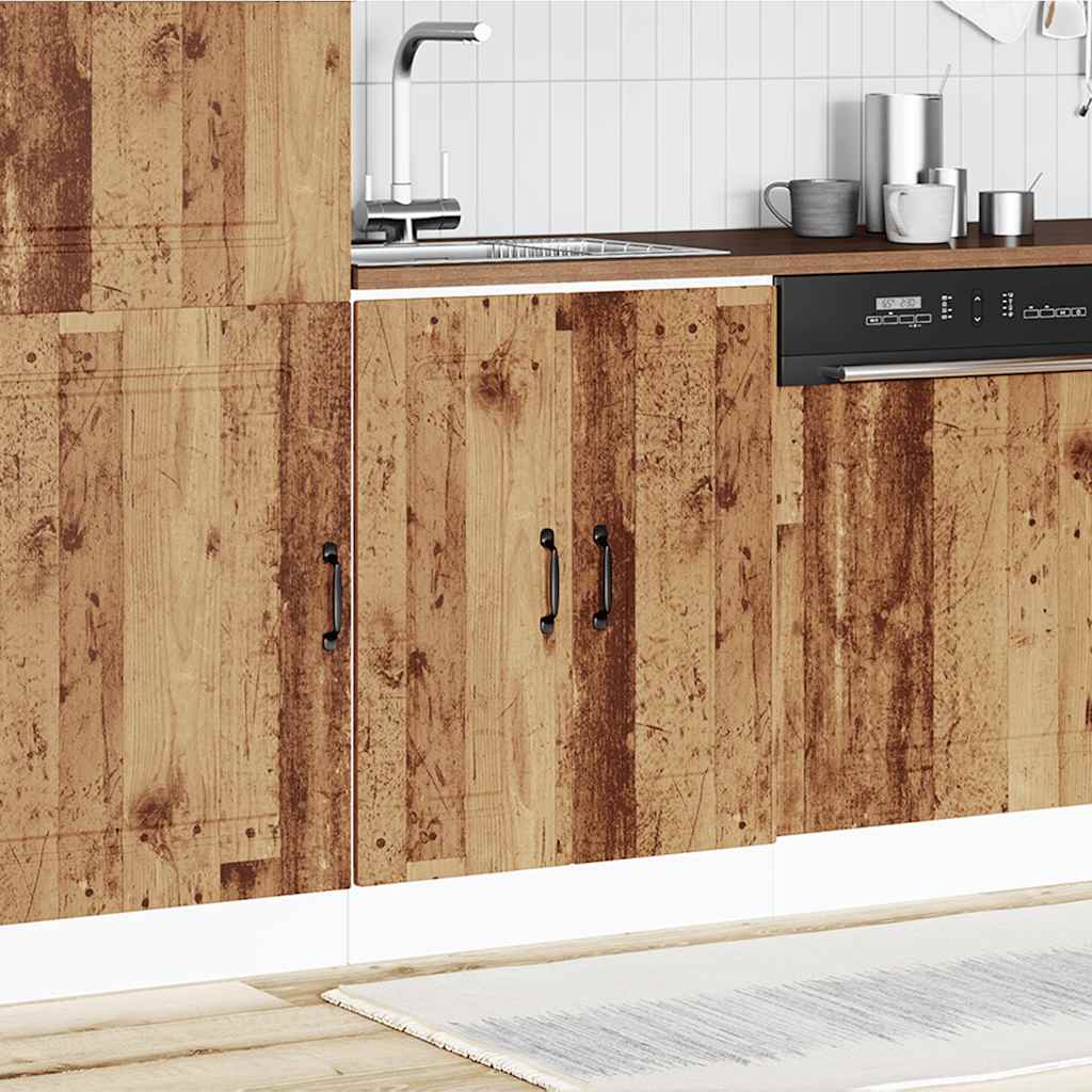 Mobile base lavello Kalmar Legno Vecchio 60x46x81,5 cm - homemem39