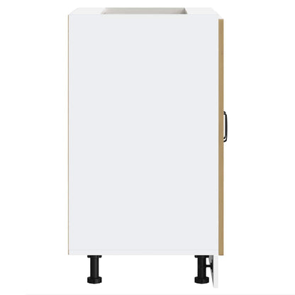 Mobile base lavello Kalmar Rovere Artigianale 60x46x81,5 cm - homemem39