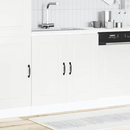 Mobile base lavello Kalmar Bianco 80x46x81,5 cm in Truciolato