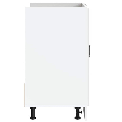 Mobile base lavello Kalmar Bianco Lucido 80x46x81,5 cm | homemem39