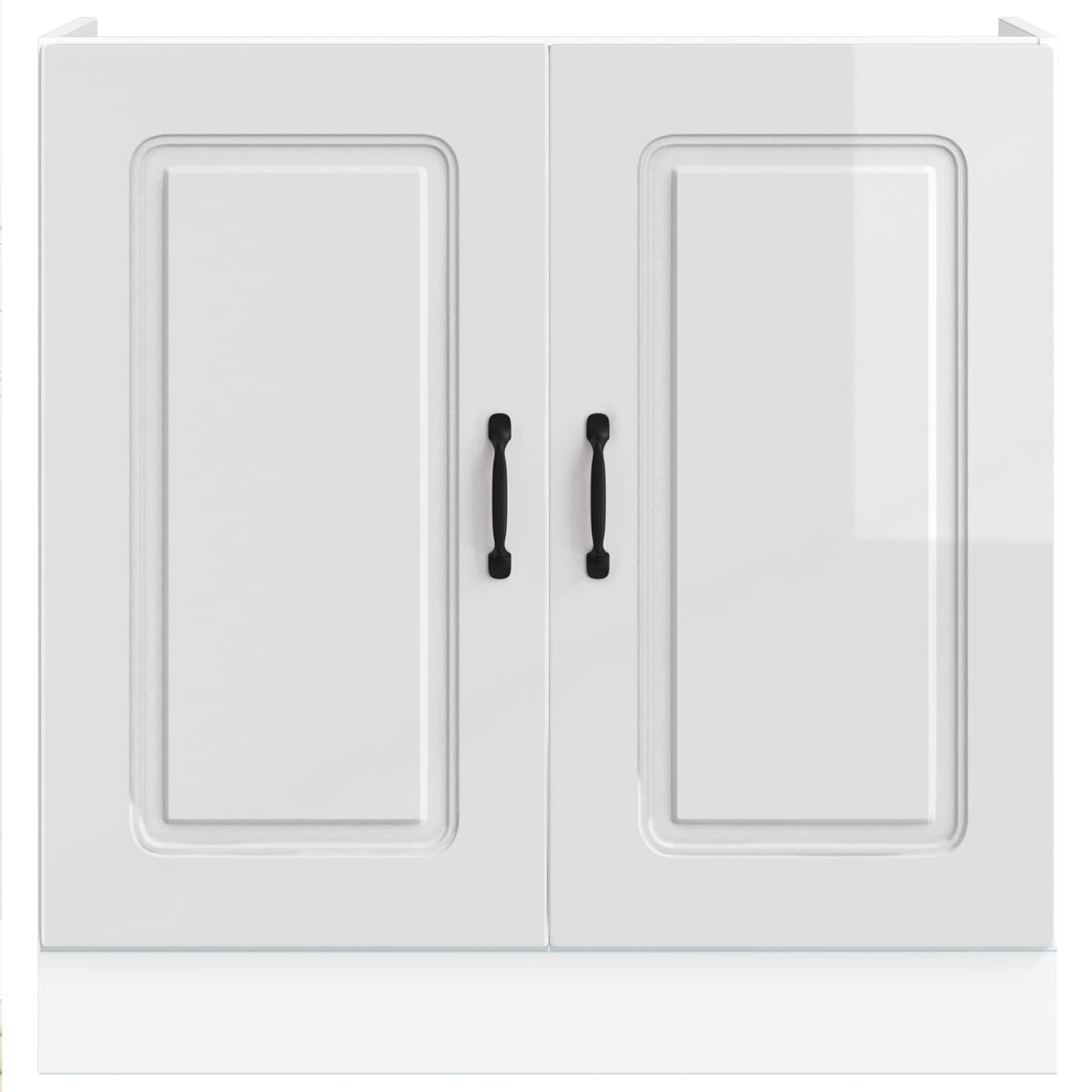 Mobile base lavello Kalmar Bianco Lucido 80x46x81,5 cm