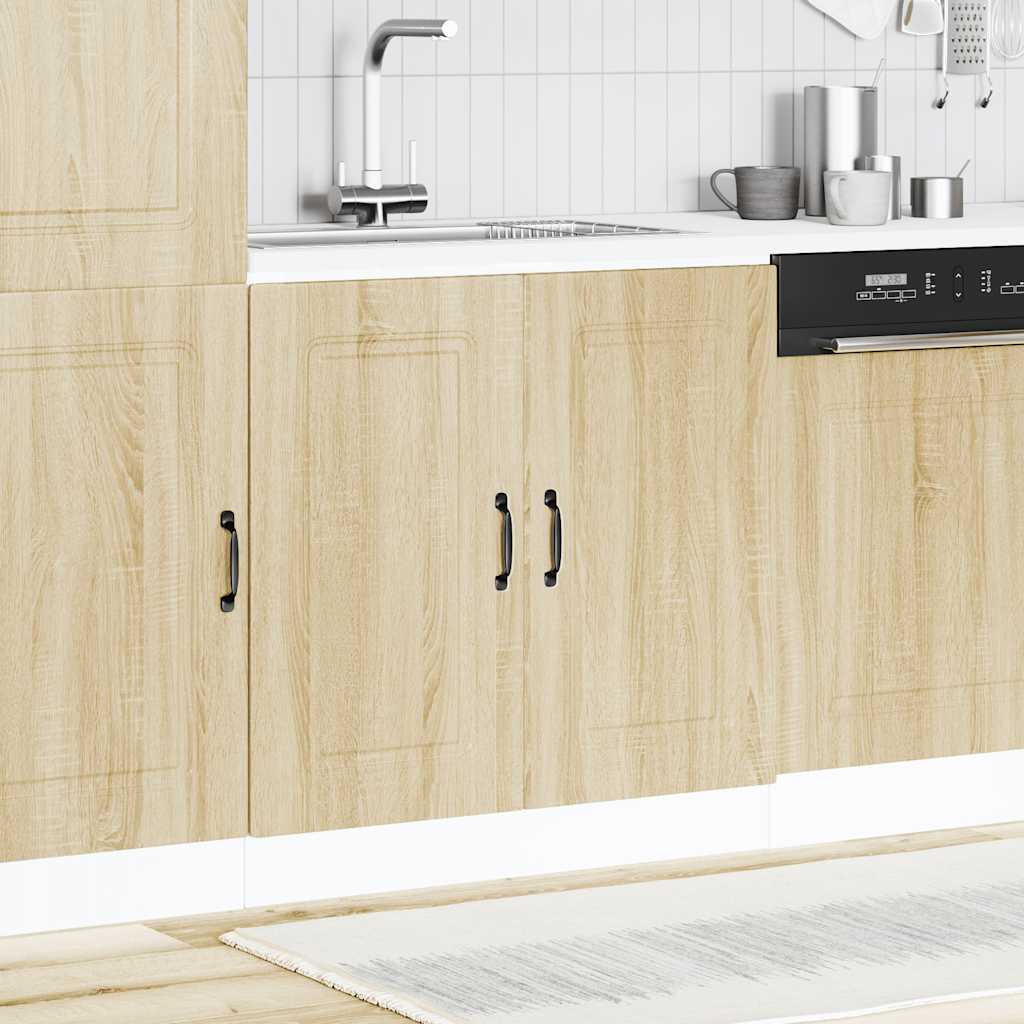 Mobile base lavello Kalmar Rovere Sonoma 80x46x81,5 cm | homemem39