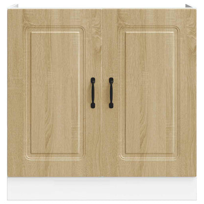 Mobile base lavello Kalmar Rovere Sonoma 80x46x81,5 cm