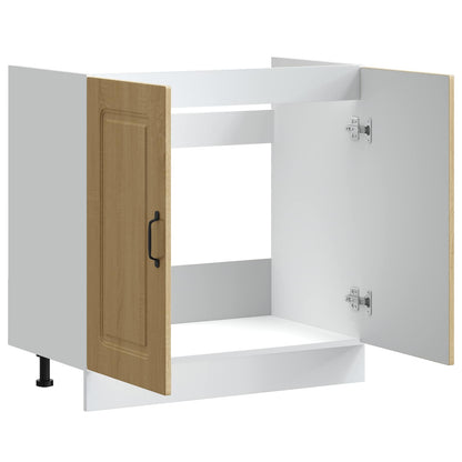 Mobile base lavello Kalmar Rovere Sonoma 80x46x81,5 cm