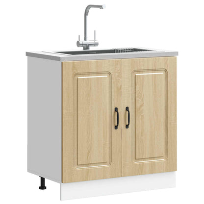 Mobile base lavello Kalmar Rovere Sonoma 80x46x81,5 cm