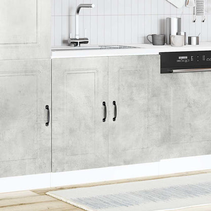 Mobile base lavello Kalmar Grigio Cemento 80x46x81,5 cm
