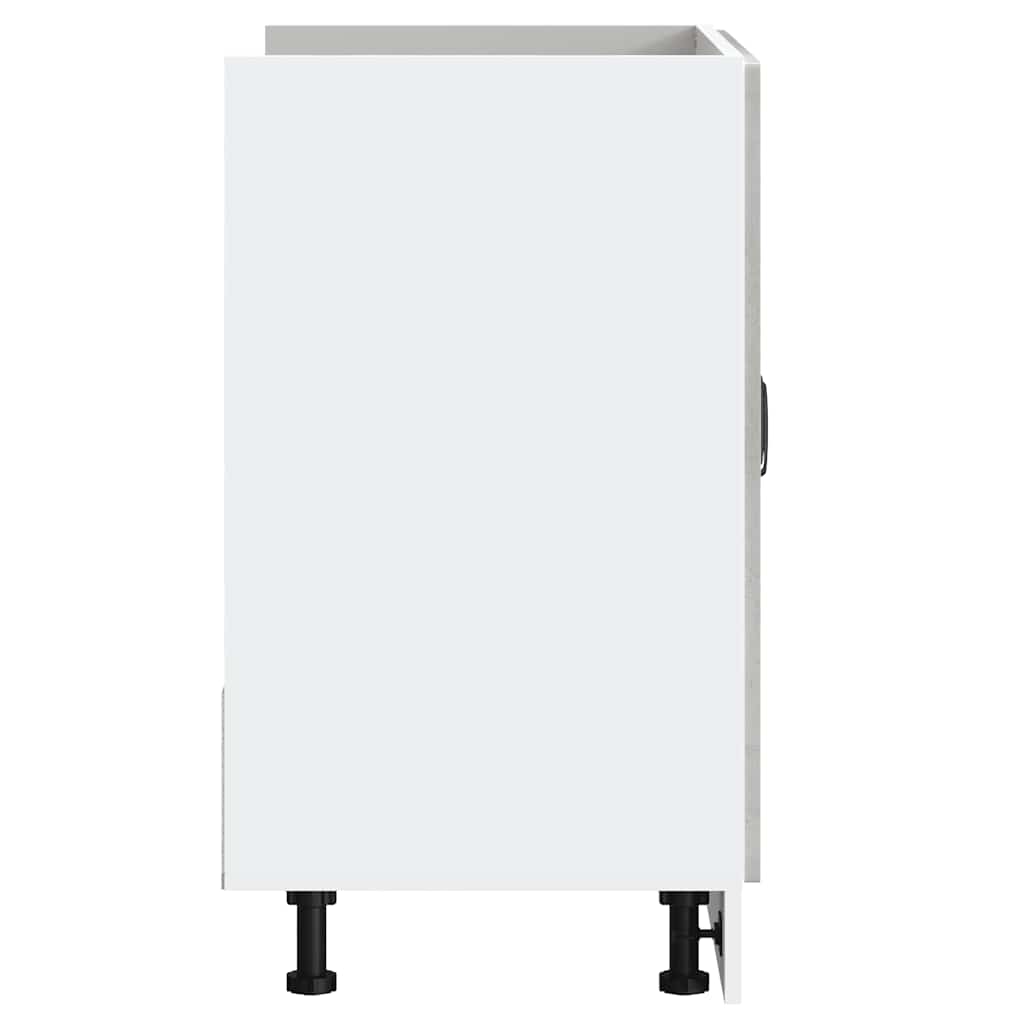 Mobile base lavello Kalmar Grigio Cemento 80x46x81,5 cm - homemem39