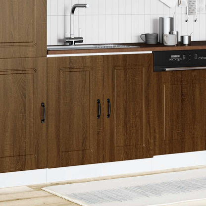 Mobile base lavello Kalmar Rovere Marrone 80x46x81,5 cm | homemem39