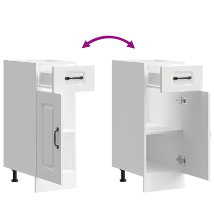 Base da Cucina Kalmar Bianco in Legno Multistrato | homemem39