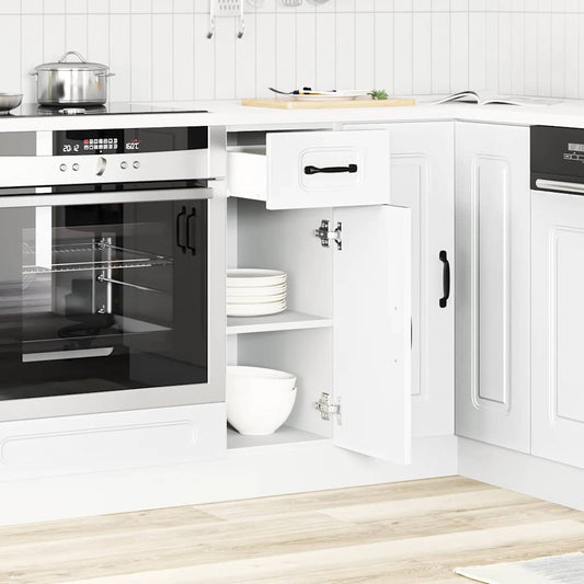 Base da Cucina Kalmar Bianco in Legno Multistrato | homemem39