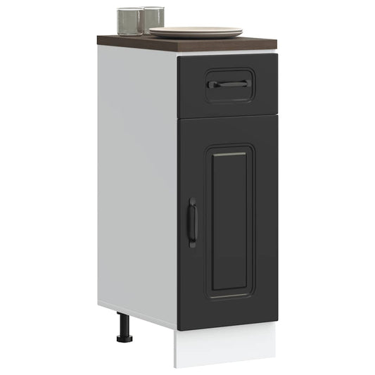 Base da Cucina Kalmar Nero in Legno Multistrato | homemem39