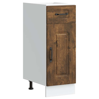 Base da Cucina Kalmar Rovere Fumo in Legno Multistrato
