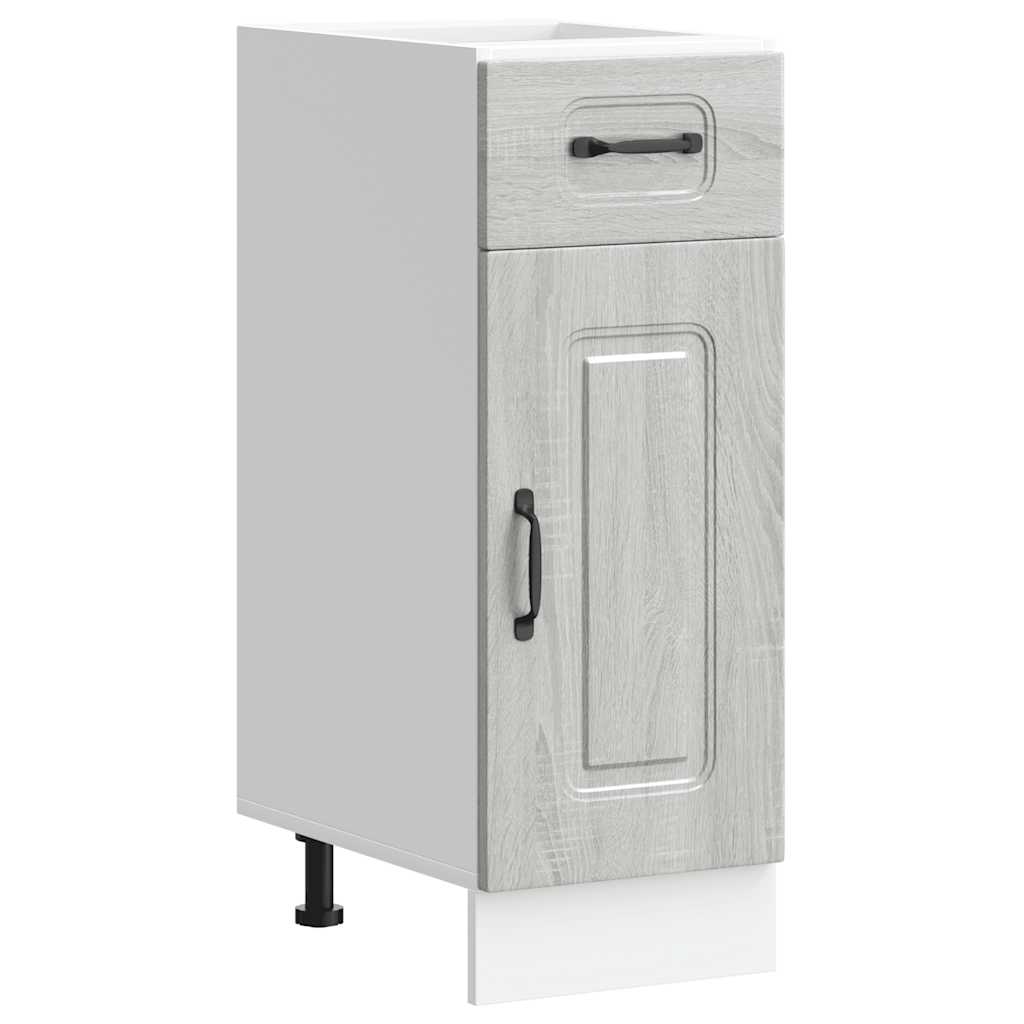 Base da Cucina Kalmar Grigio Sonoma in Legno Multistrato | homemem39