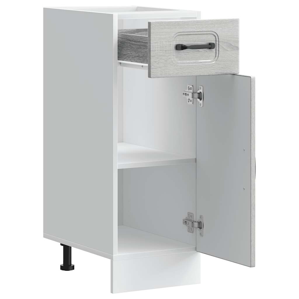 Base da Cucina Kalmar Grigio Sonoma in Legno Multistrato | homemem39