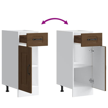 Base da Cucina Kalmar Rovere Marrone in Legno Multistrato | homemem39