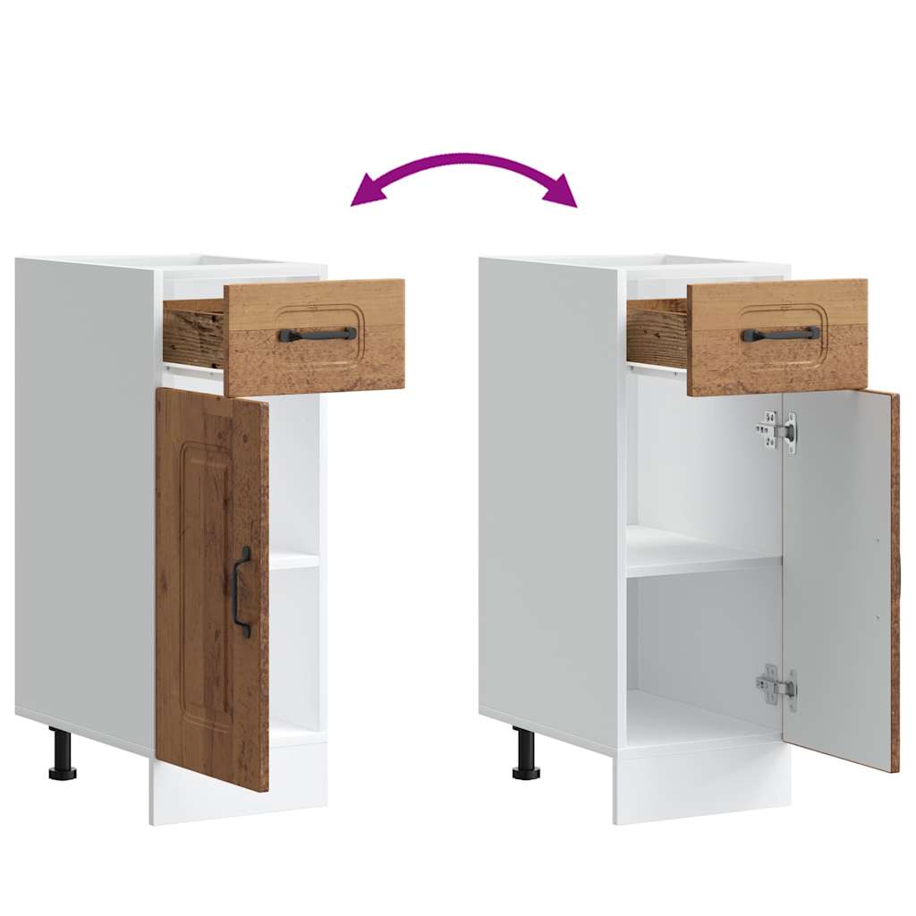 Base da Cucina Kalmar Legno Vecchio in Legno Multistrato - homemem39