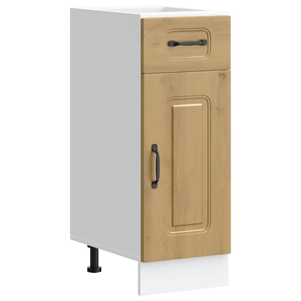 Base da Cucina Kalmar Rovere Artigianale in Legno Multistrato | homemem39