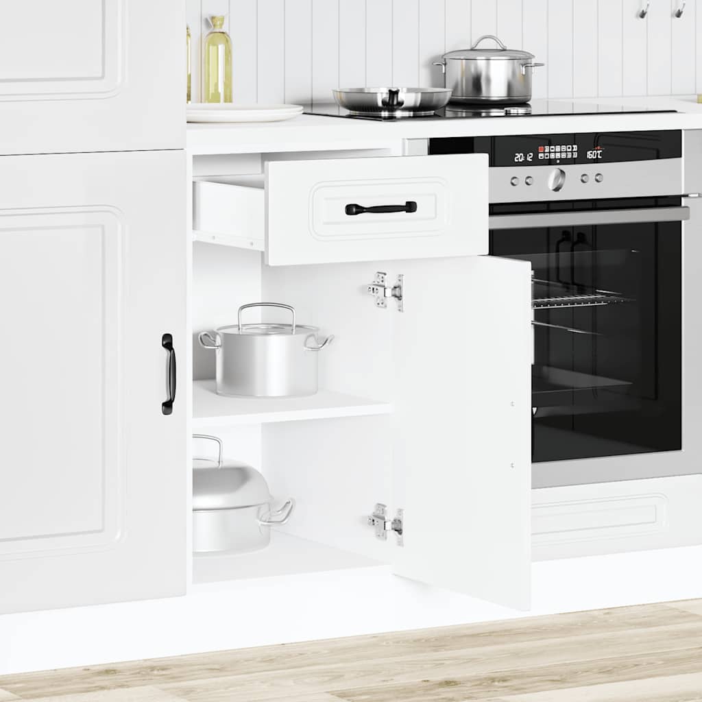 Base da Cucina Kalmar Bianco in Legno Multistrato | homemem39