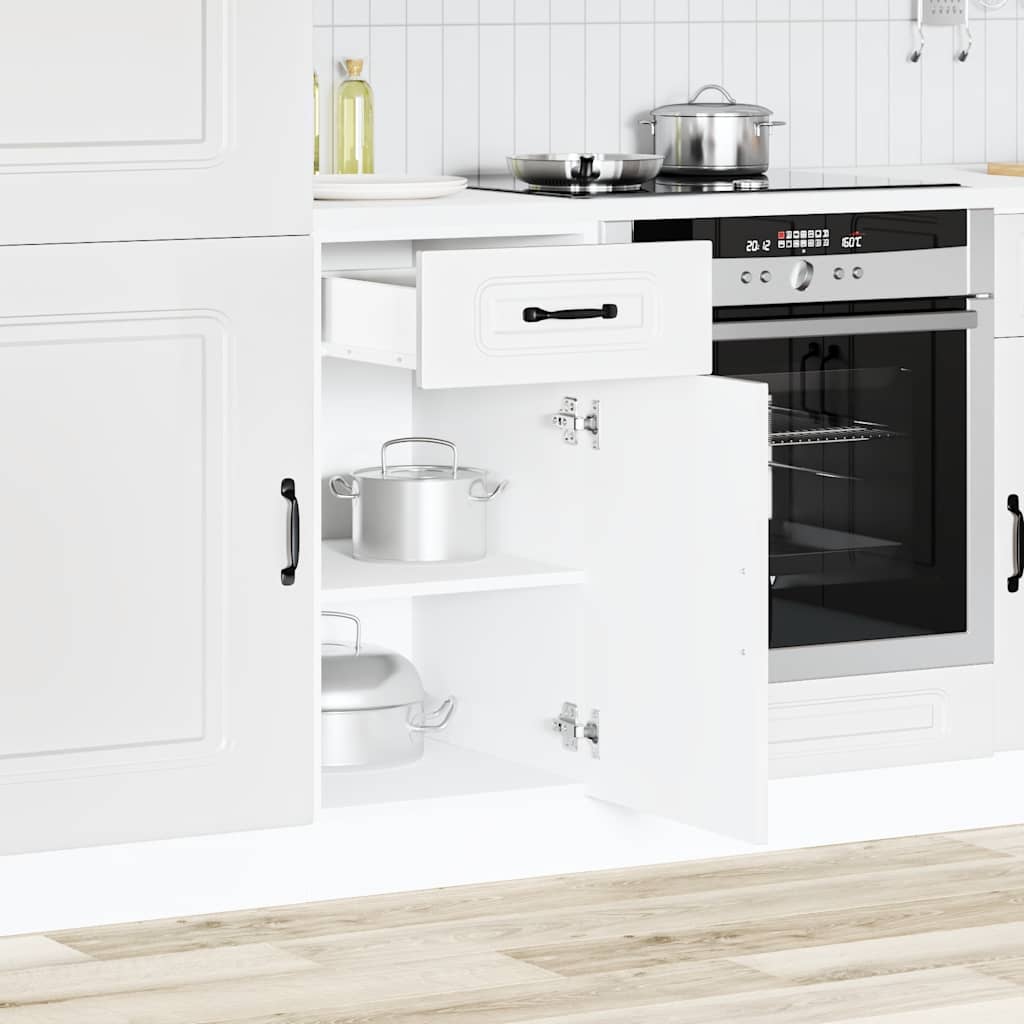 Base da Cucina Kalmar Bianco in Legno Multistrato - homemem39